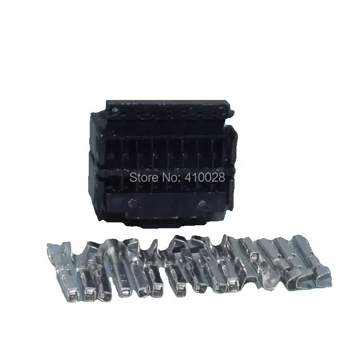 worldgolden 1.2mm 174046-2 16 way connector female wire connector cable connector male 16P feMale connector terminal block Plug