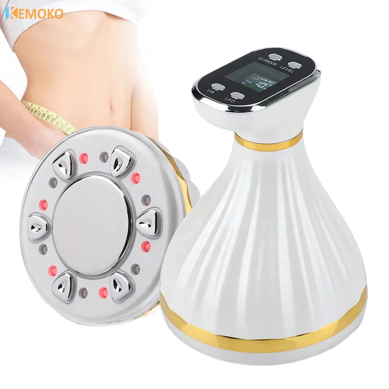 

7 in 1 Ultrasonic Slimming Massager EMS Fat Burner LED Infrared 1Mhz Ultrasound Cavitation Bar Vibration Weight Loss Machine