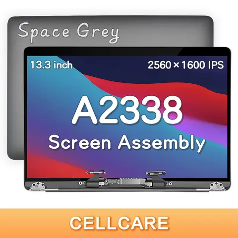 Sostituzione schermo da 13 '' per MacBook Pro M1 Retina A2338 2020 EMC 3578 MYD83 MYDC2 MYD92 MYDA2 Display LCD a schermo intero