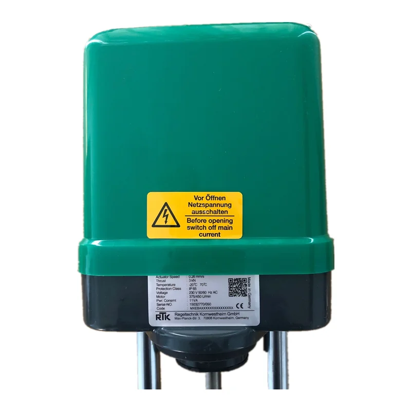 RTK Electric Control Valve ST5112-32 Electric Actuator