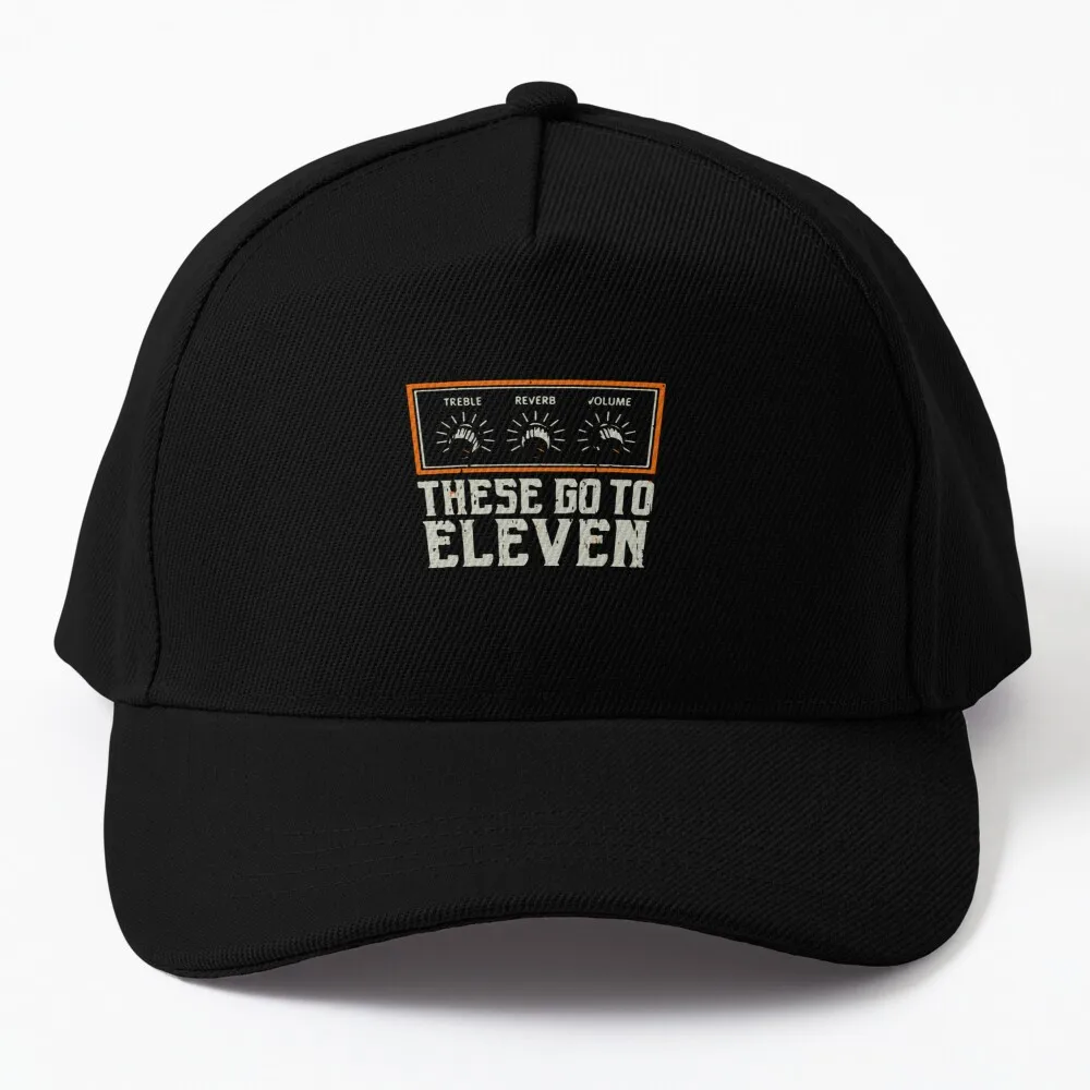 these go to eleven Premium Baseball Cap Snapback Cap tea hats Golf Wear Luxury Woman Cap Men's