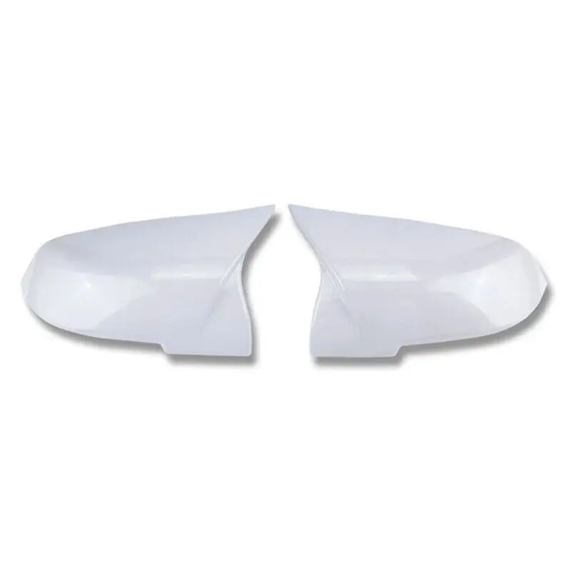 Pour BMW F20 F21 F30 F32 F36 X1 M3 – 2x Coques de rétroviseurs latéraux style M3 blanches – A28K