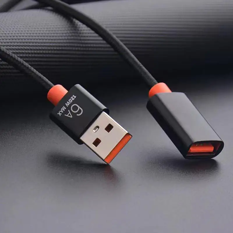 1.5m 6A USB 3.0 Extension Cable Female To Male Extender Cord High Speed Transmission Data Cable for Computer Camera TV Cable