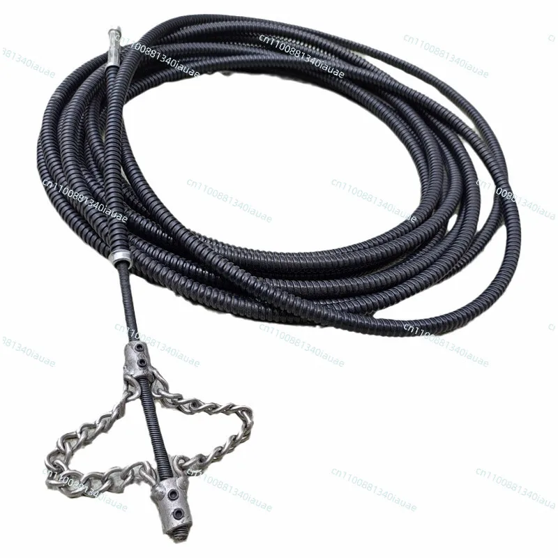 

Electric Dredging Sewer Special Tool Artifact Solid Chain Dredging Spring Oil Stain Clogging Pipe Unblocker