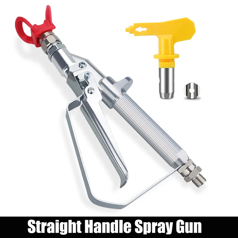 Pistola a spruzzo Airless 3600PSI con spruzzatore di vernice con punta della pistola a spruzzo con protezione del sedile dell'ugello per spruzzatrice Airless ad alta pressione