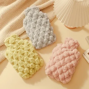 1000/500ML Hot Water Bottles Bag Water-filling Hot-water Bag for Female Warm Belly Hands…