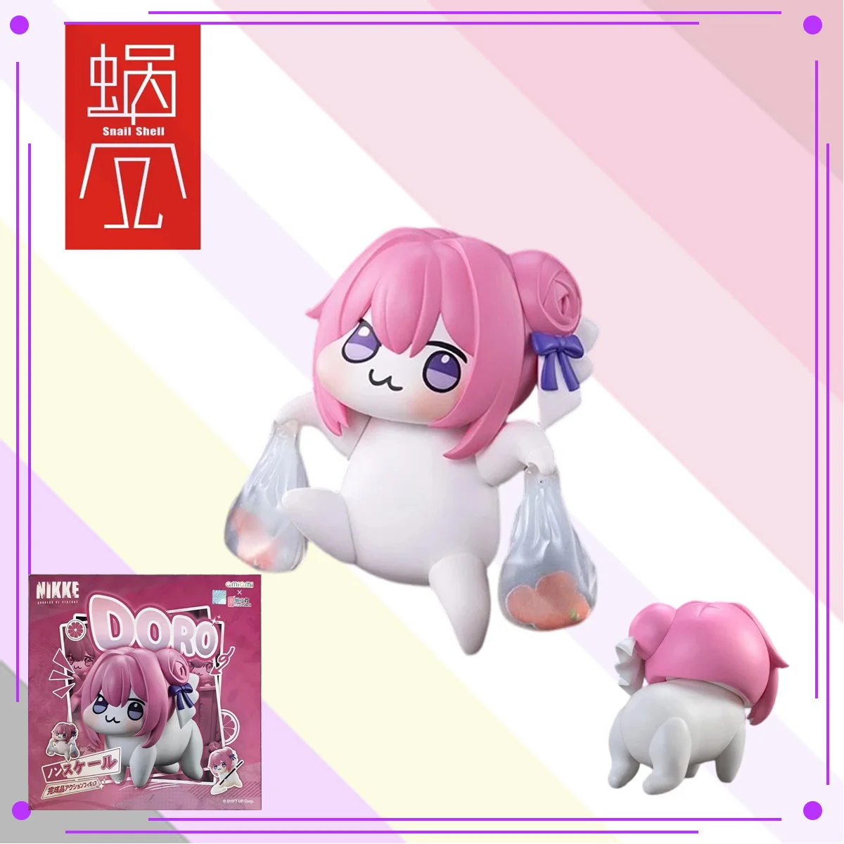 

Snail Shell Production AmiAmi Victory Goddess：Nicki Doro Anime Character Model DORO 1/12 Action Figure Movable Model Gift