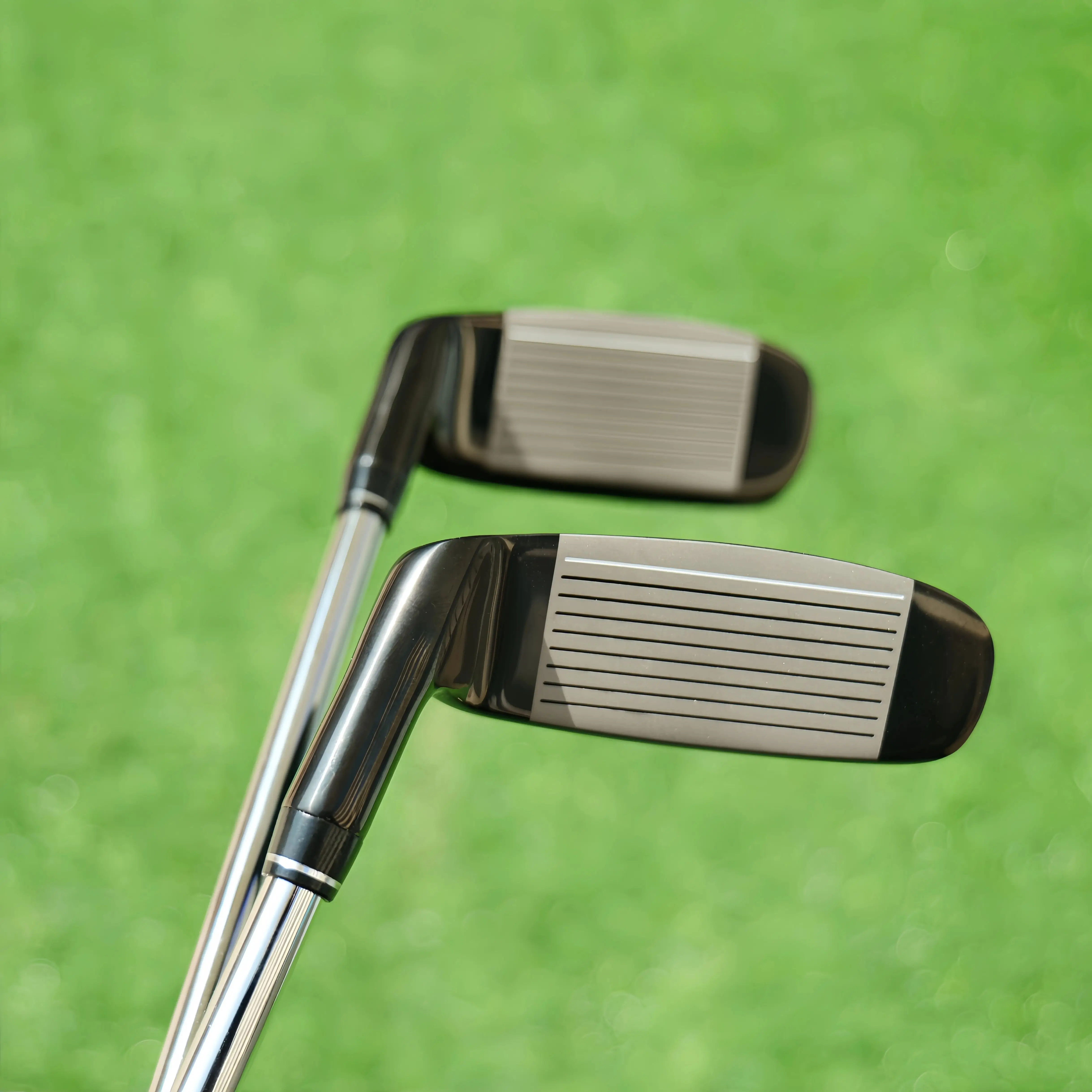 como!como! Golf Chipper Putter 2‑in‑1 Green Wedge, High Forgiveness 37°/46° Chipper Wedge, Beginner‑Friendly Short Golf Club