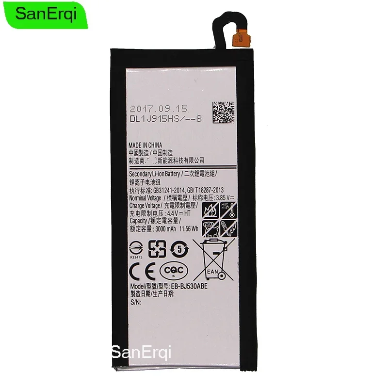 EB-BJ530ABE Batteria Per Samsung Galaxy J5 Pro 2017 J530 Batteria 3000Mah Batterie Bateria Batterij Sostituzione