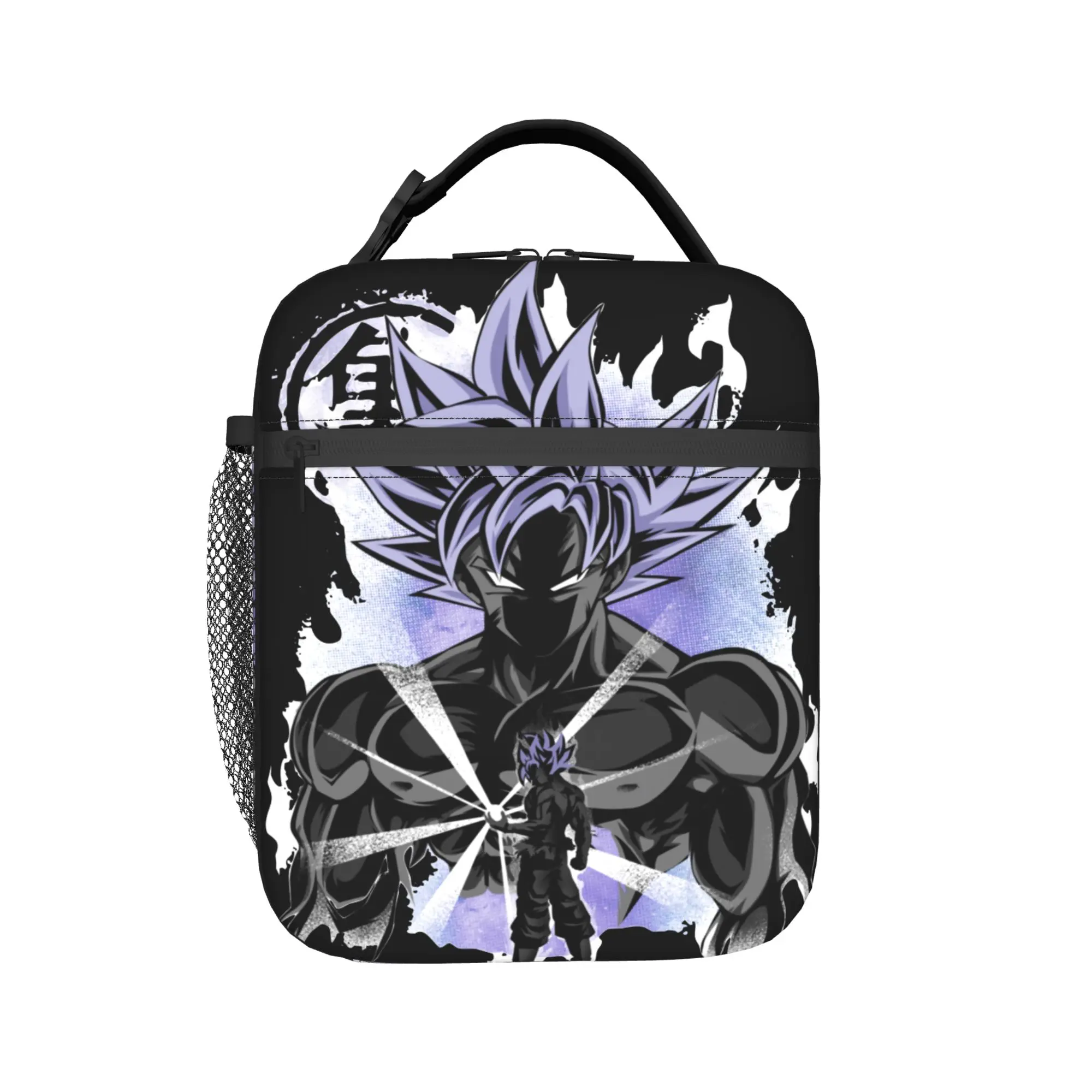 D-Dragon Ball Thermal Insulated Lunch Bag for Picnic Japanese Anime Reusable Food Container Bags Thermal Cooler Lunch Boxes