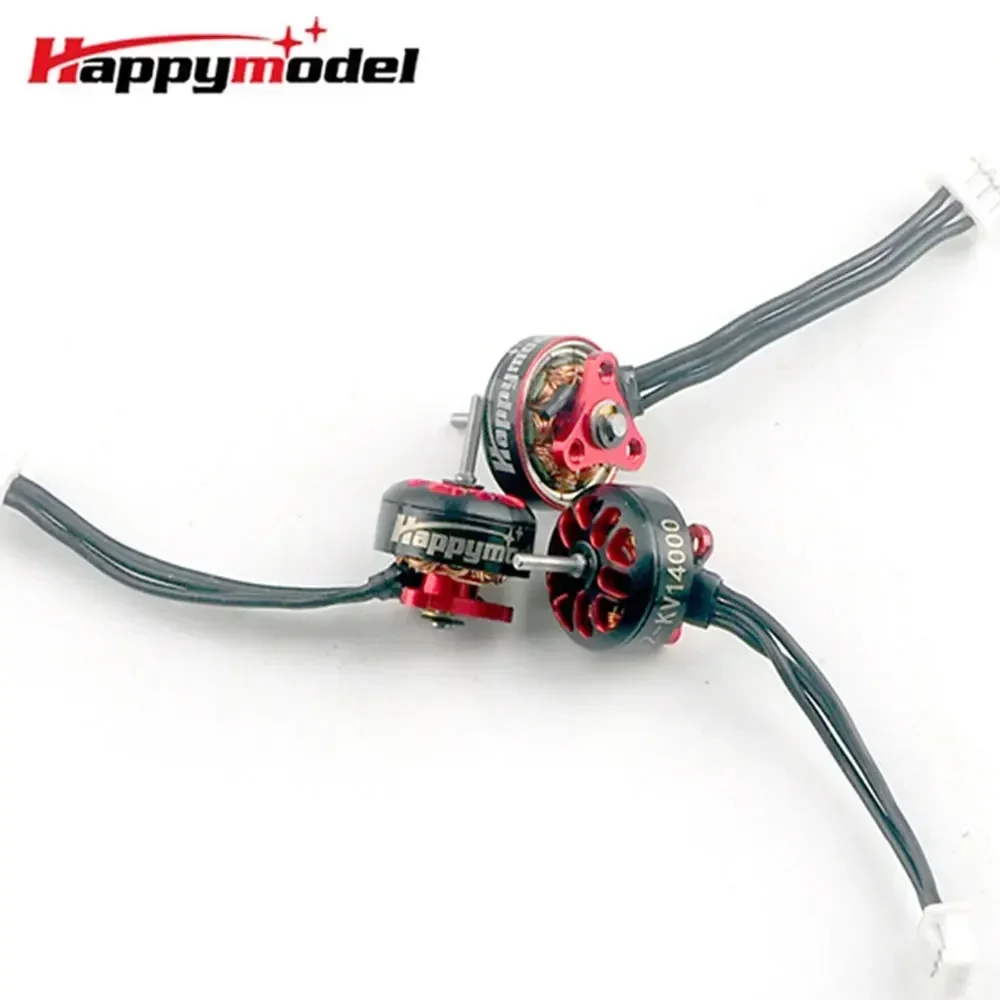 EX0802 1-2S Brushless Micro Motor 8mm Stator 1.7g JST1.25 14000KV for FPV Tinywhoop Mobula6 HappyModel