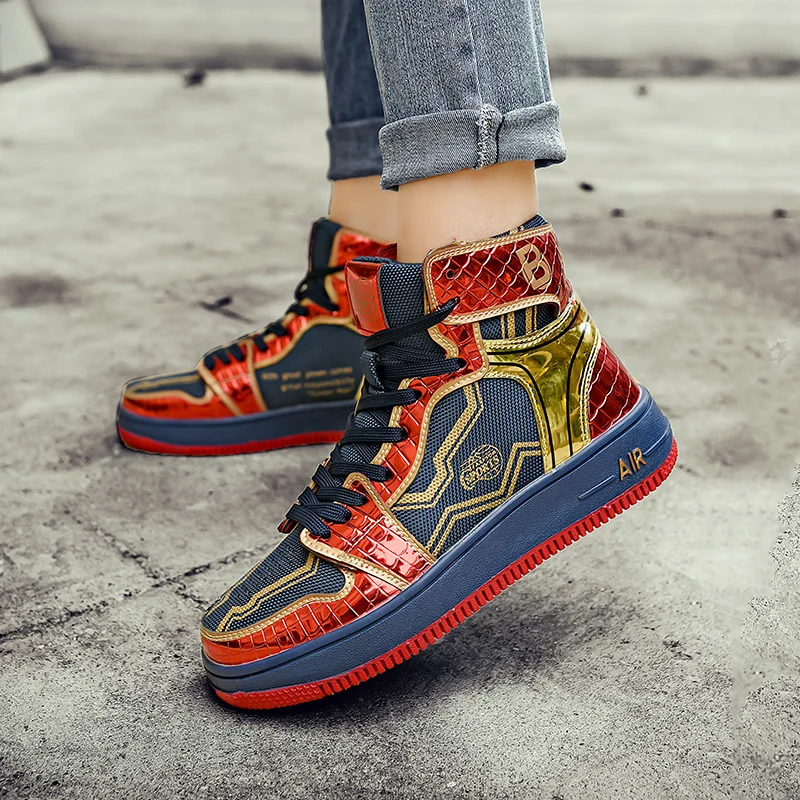 AA 2025 New Venom Spider Man للربيع والخريف، أحذية عالية الجودة للرجال، جميع الأحذية المطابقة ☆ ☆ ☆