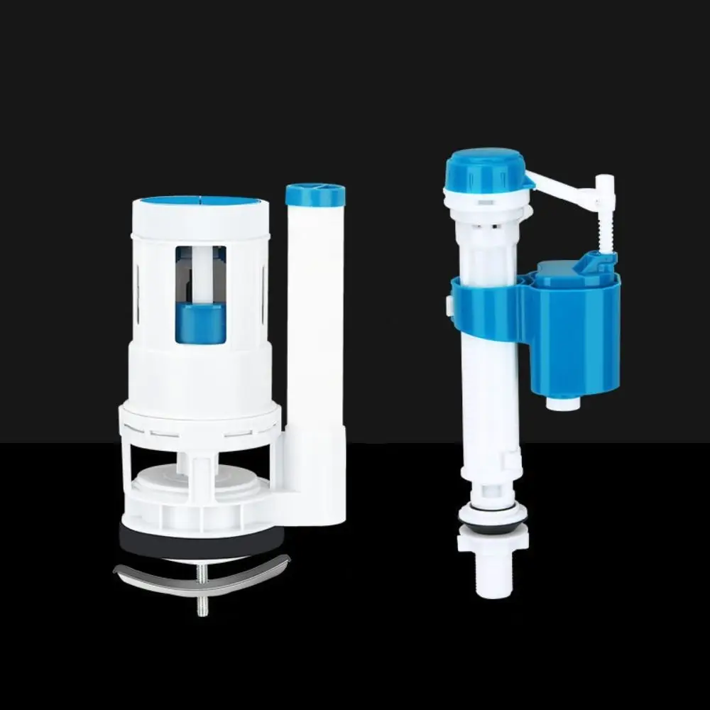 

Герметичный выпускной клапан для воды, двойной смыв, пластиковый цельный сливной клапан для унитаза, регулируемая фильтрация, резервуар для воды для унитаза