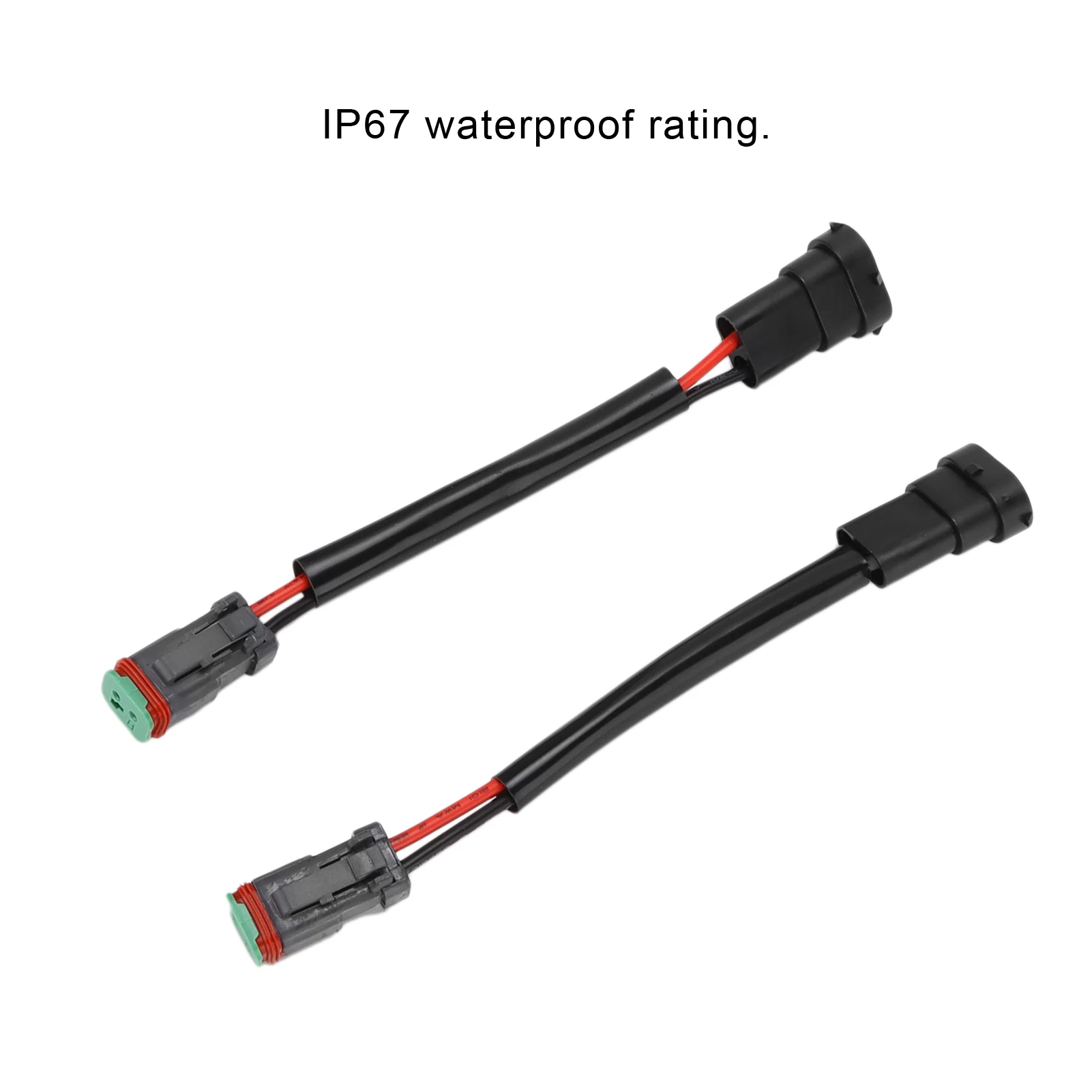 Female to H11 Male Conversion Wire Harness Adapter Waterproof for LED Work Lamp Light  Work Light Wiring Connector