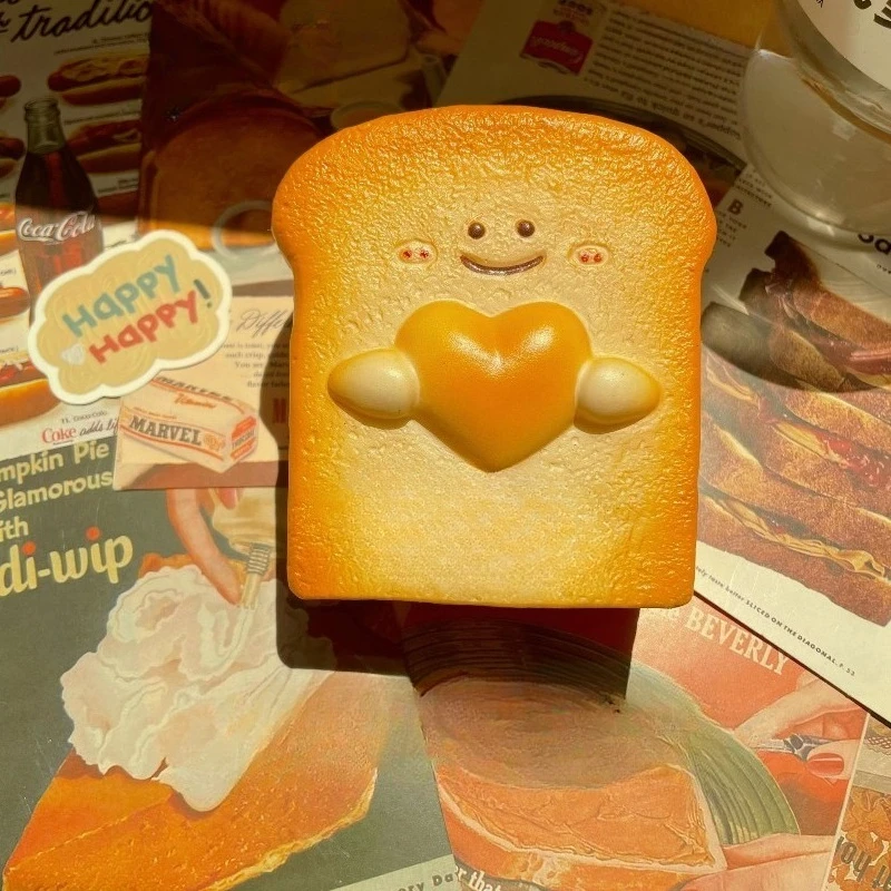 

Инструмент для сжатия, супермокрый мягкий тигровый масляный тост, хлеб, мягкая декомпрессия, медленный отскок, расслабление рук, вентиляция, подарок