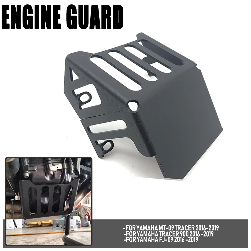 

MT09 Motorcycle Engine Chassis Guard Plate Under Guard Skid Plate Protector For YAMAHA MT-09 MT09 Tracer 900 GT 900GT 2017-2019