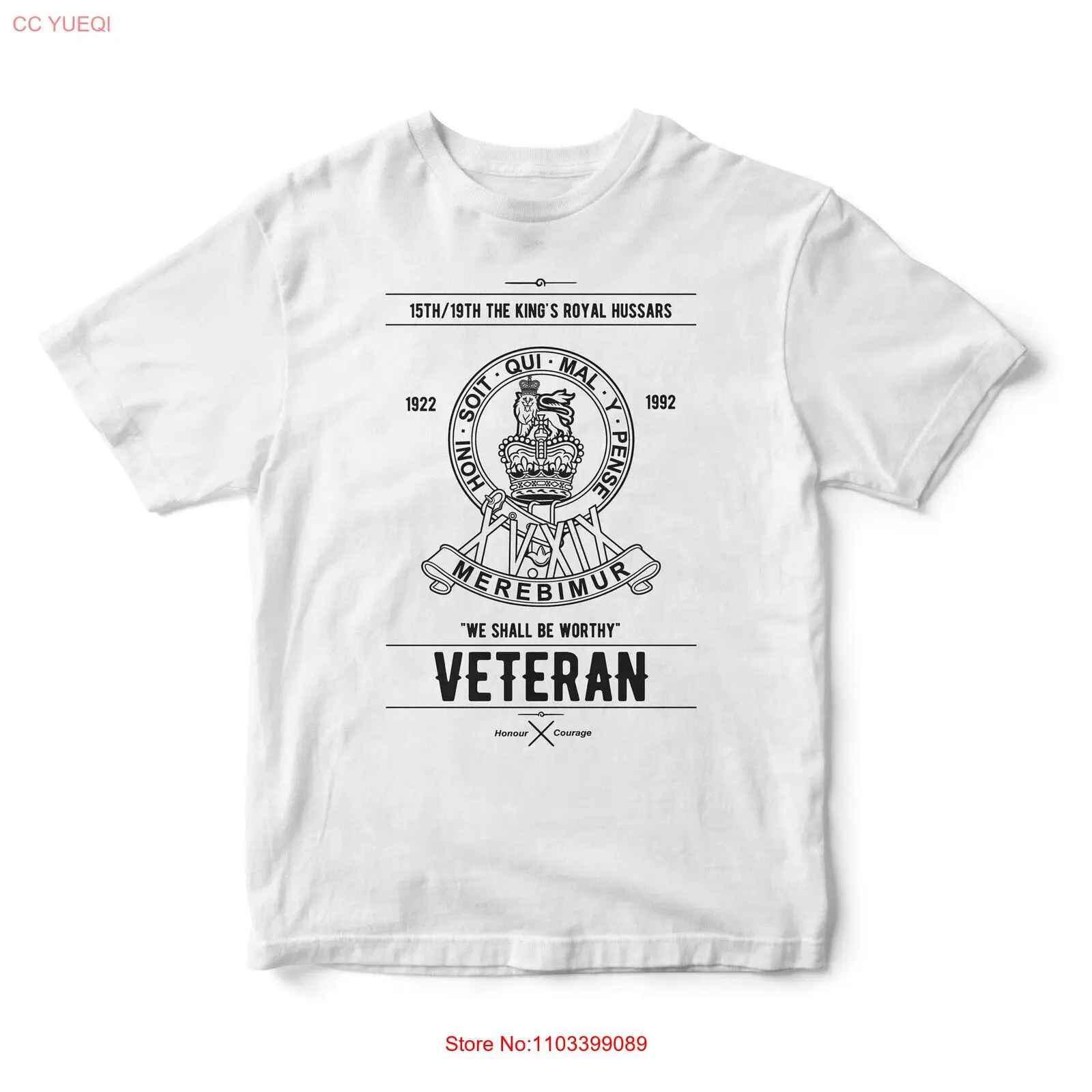 Футболка P.I.G 15-го/19-го Королевский хасари-Ветеран * 074 *