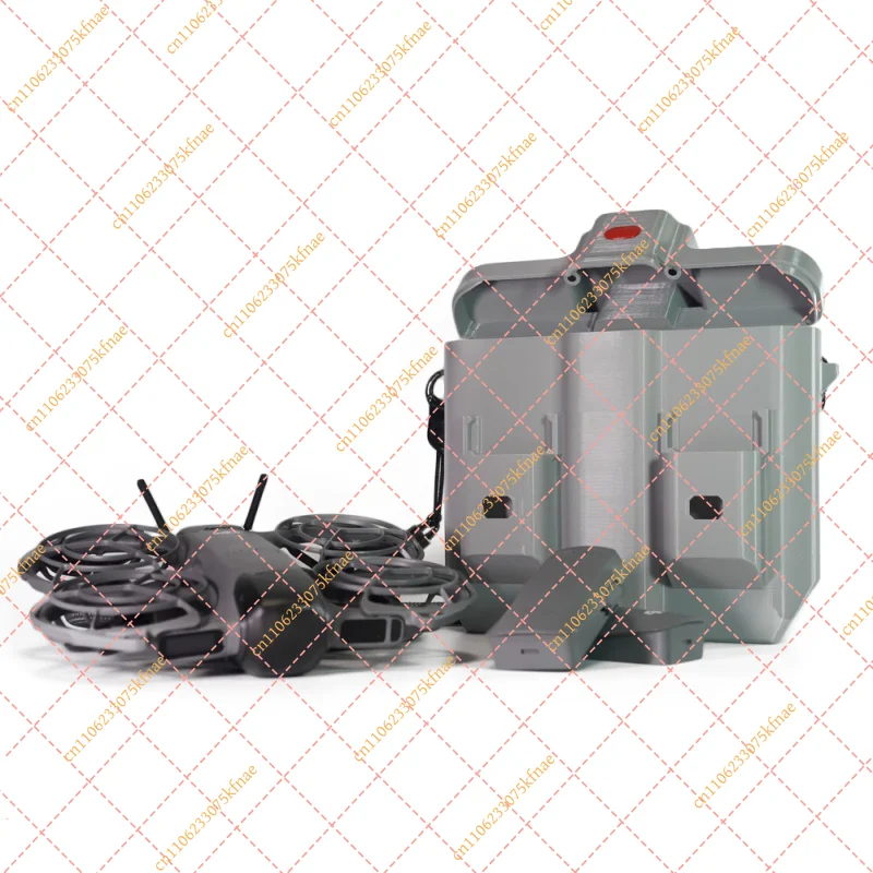 Shockproof Hard Case for DJI Neo 2, 3D Printed Waterproof Storage Box & Anti-Pressure Protector