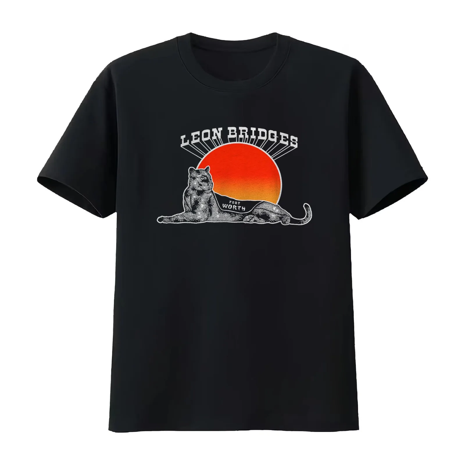 Fourbri New Leon Show Bridges Good World Tour 2020 T-Shirt Summer Casual Cotton Tee Oversized Streetwear Tops 100% Cotton