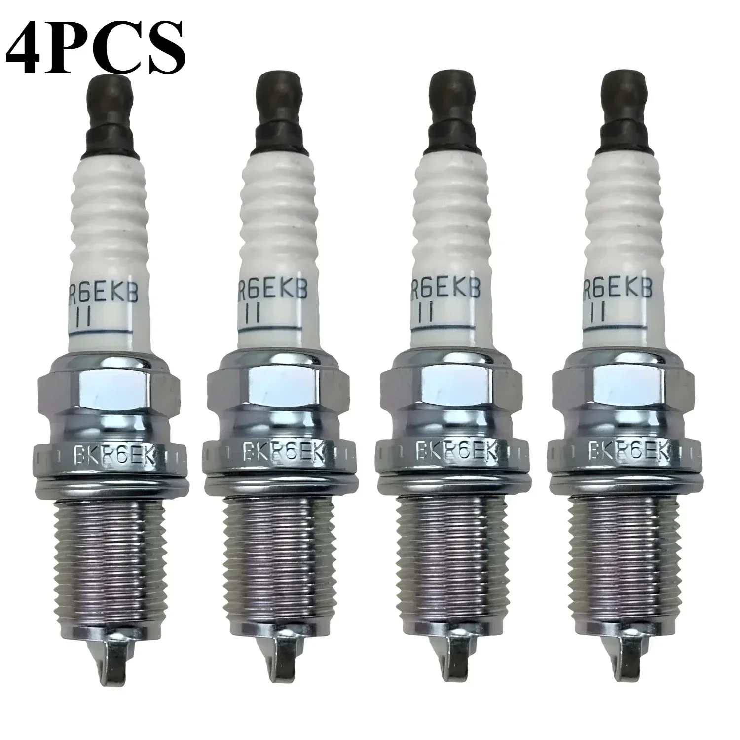 4pcs BKR6EKB-11 4198 New Spark Plug For Toyota Honda Opel Nissan Ford Peugeot BKR6EKB11 High Quality Car Accessories