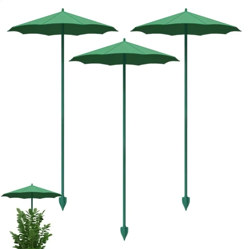 1/3pcs plant umbrella for potted plants seedlings sunshade umbrella uv-protective garden plant shades for vegetables seedlings