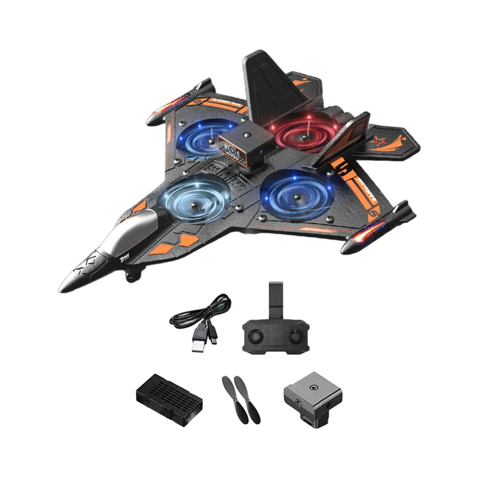 Remote Control Airplane Quadcopter Helicopter 3D Flips USB RC Flying Toys Auto Hovering with Colorful LED Lights RC Quadcopter