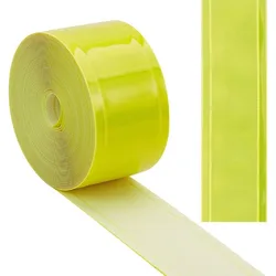 1Roll 5 Yards Reflective Safety Tape Green Yellow Reflector Tapes High Visibility Sew On Security Webbing Warning for Clothes