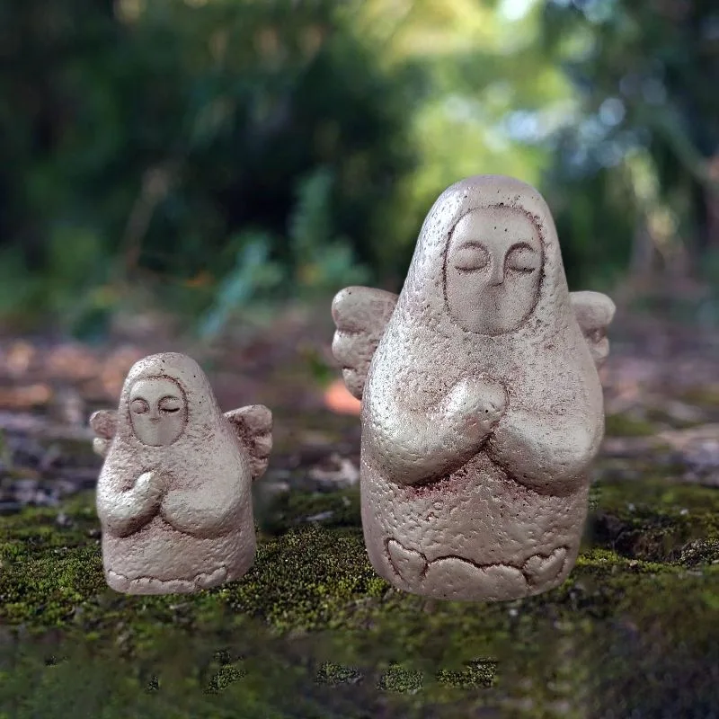 

Hailia Goddess Carving Resin Ornament Birthday Love Expression Garden Decoration