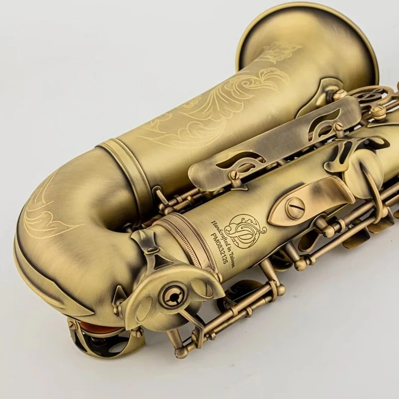 Fast shipping  Alto Saxophone, Key of E, Vintage Antique Finish, System-76. 2026