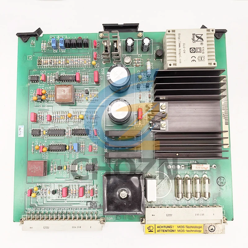 لوحة دوائر كهربائية أصلية مستعملة C37V609270 5 37U609271 اللوحة الأم للرجل آلات الطباعة Roland RVK/200/300