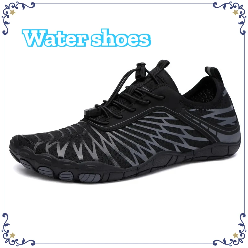 

Couple Quick-Dry Aqua Shoes Summer Beach Non-slip Wading Sneakers Breathable Swimming Creek Tracing Water Shoes for Men Women