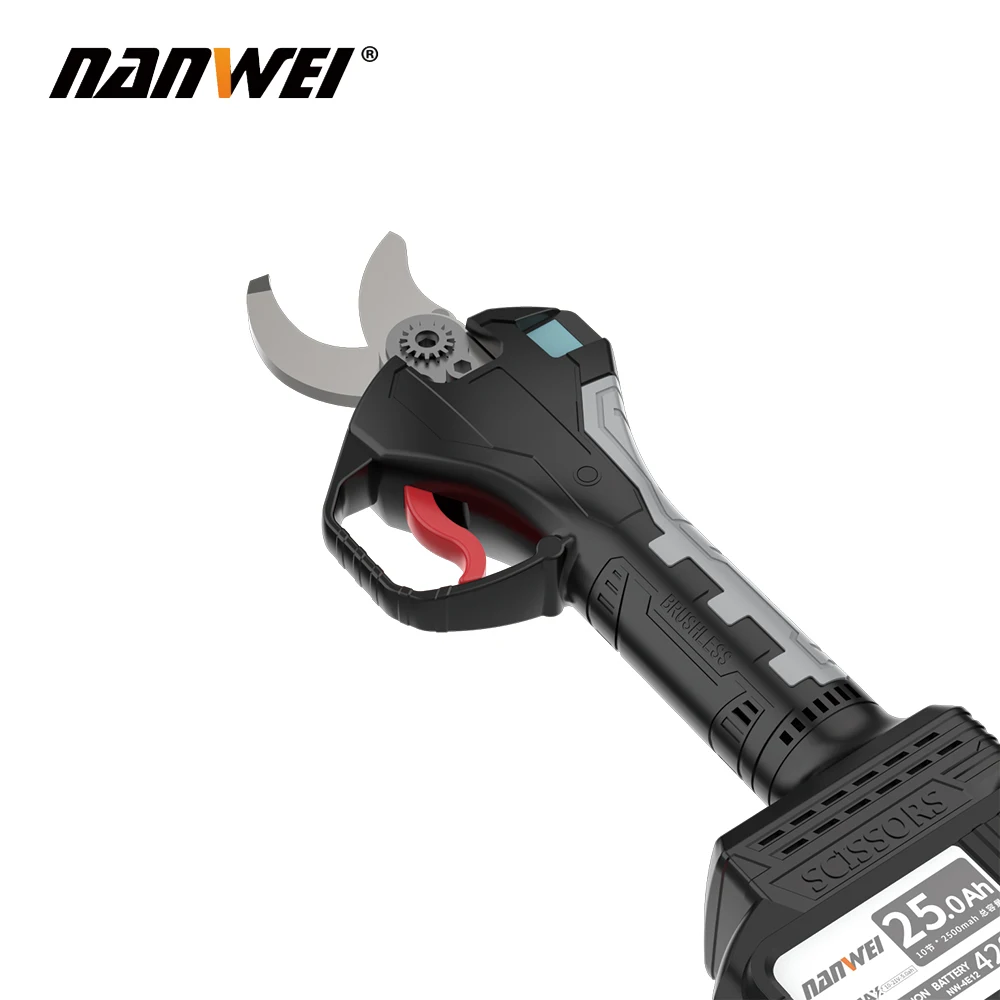 

Cordless Electric Pruning Shears 40mm Electric Scissors Electricity Display Garden Pruning Fruit Tree Pruning