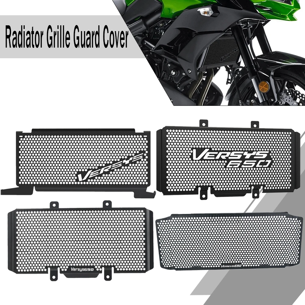 

New For Kawasaki Versys 650 KLE650/ABS 2015-2024 2019 2020 2021 2022 2023 KLE 650 Versys650 Radiator Guard Cover Protector Grill