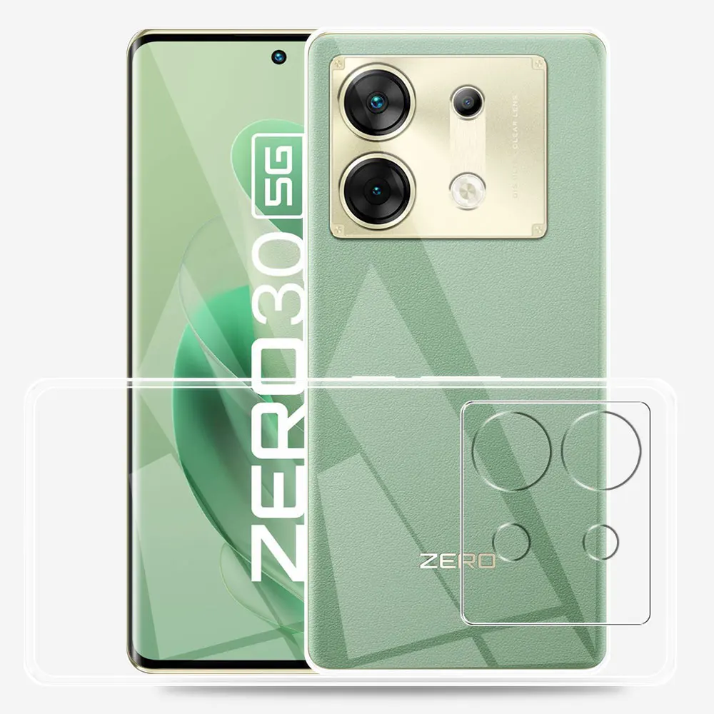 For Infinix Zero 30 5G Case Clear Silicone Soft TPU Protect Cover For Infinix Zero 30 Bumper Coque For Infinix Zero 30 5G Fundas