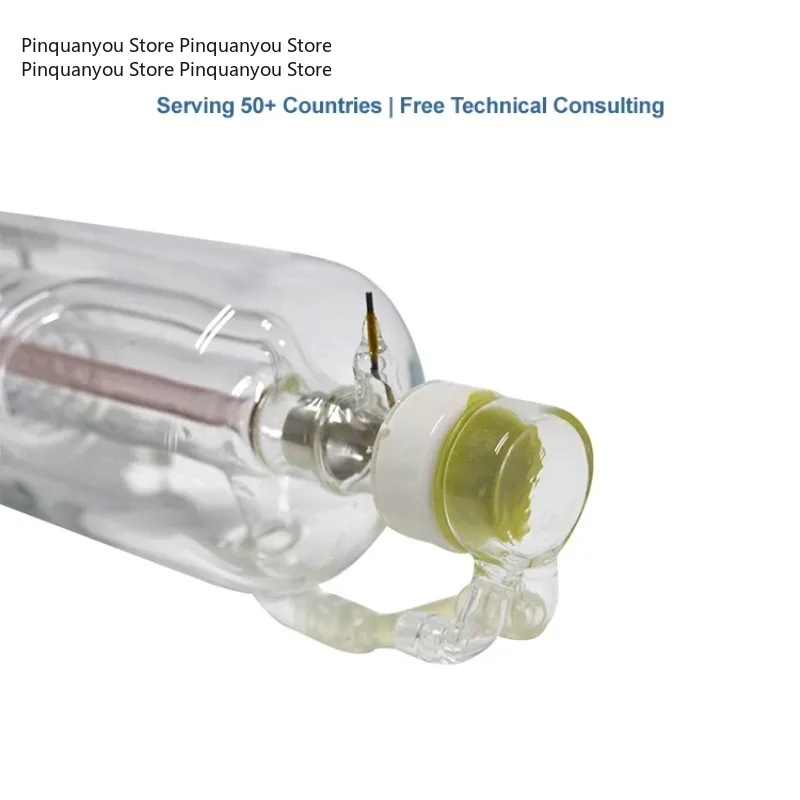 R1 Laser Tube 65W 80W, 1050mm Length Replacement Parts for Industrial Laser Cutting Machines