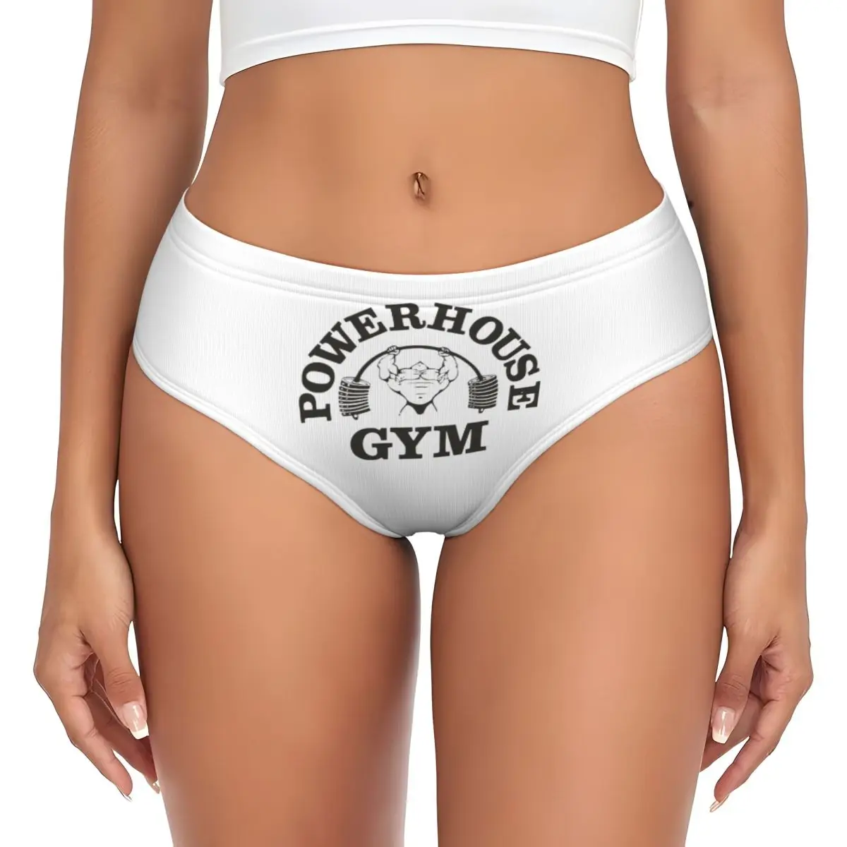 Benutzerdefinierte Frauen Fitness Powerhouse Gym Höschen Unterwäsche weibliche weiche Bodybuilder Powerlifter Briefs Unterhosen