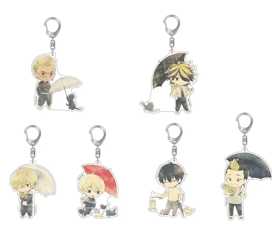 Jeu Takemichi Kazutora Keisuke Chifuyu support acrylique Figure poupée Anime porte-clés jouet porte-clés pour cadeau