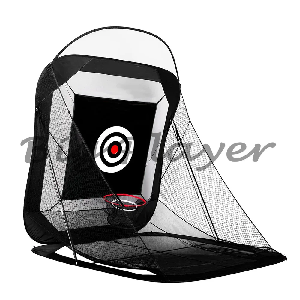 

New Golf Indoor and Outdoor Swing Cutting Rod Practice Net Foldable Easy To Store Portable