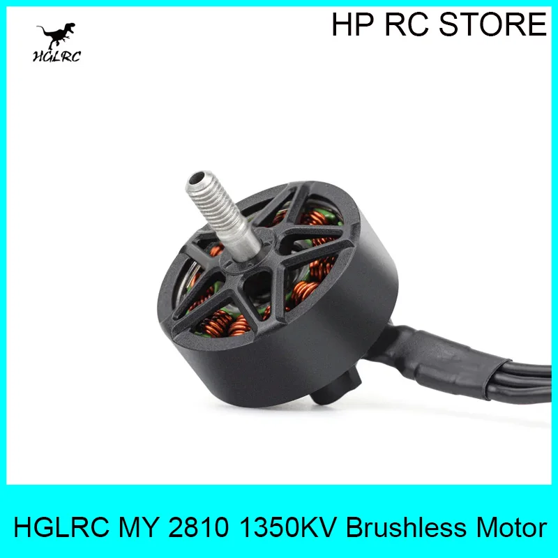 

HGLRC MY 2810 1350KV Brushless Motor High Load 6S 7-8inch for FPV Racing Freestyle Drone RC Accessories 2026 New