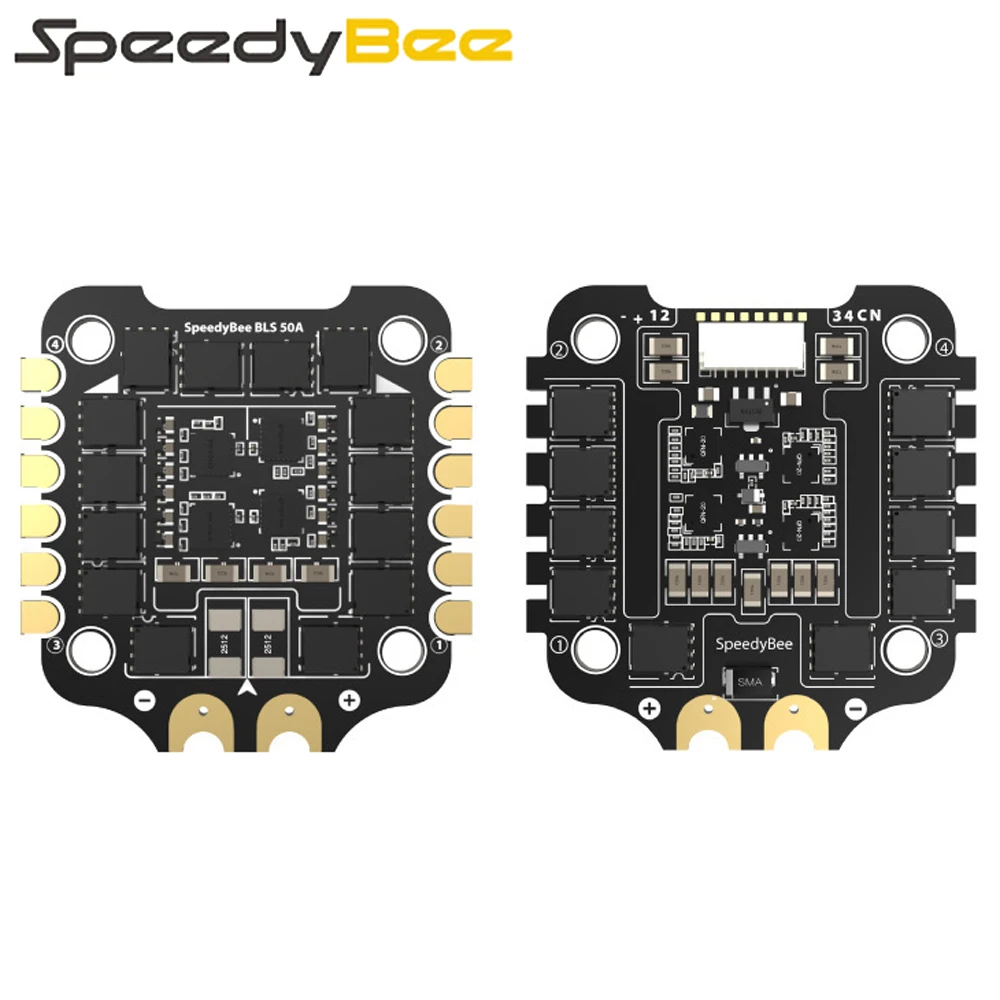 Speedybee F405 V3 50A 30*30 FC&ESC Egymásra rak BLS 50A 4-in-1 50A*4 ESC & F405 V3 betaflight/ INAV Madárraj vezérlő számára RC FPV drón