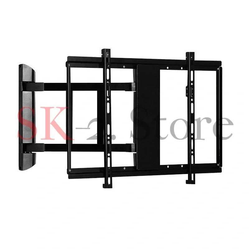 TV bracket Multifunctional wall frame remote control Ultra-thin hanger Electric telescopic rotation 90 degrees 180 degrees