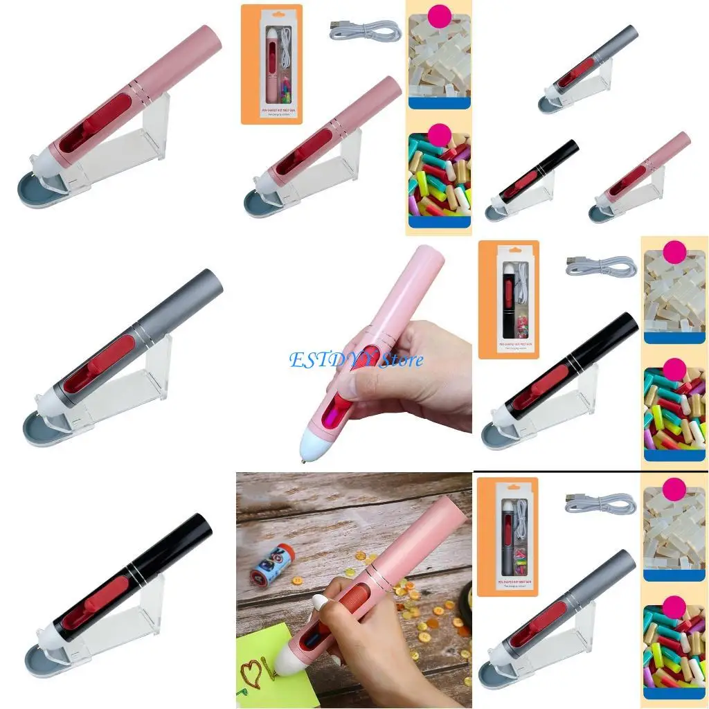 

G6DE Mini Hot Melt 5V 2200mAh Anti-hot Cover for DIY Small Crafts