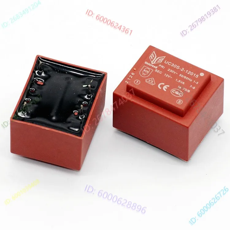 

1.5W 10W single 12v double 18V onboard sealed transformer, small power supply and low power signal power supply
