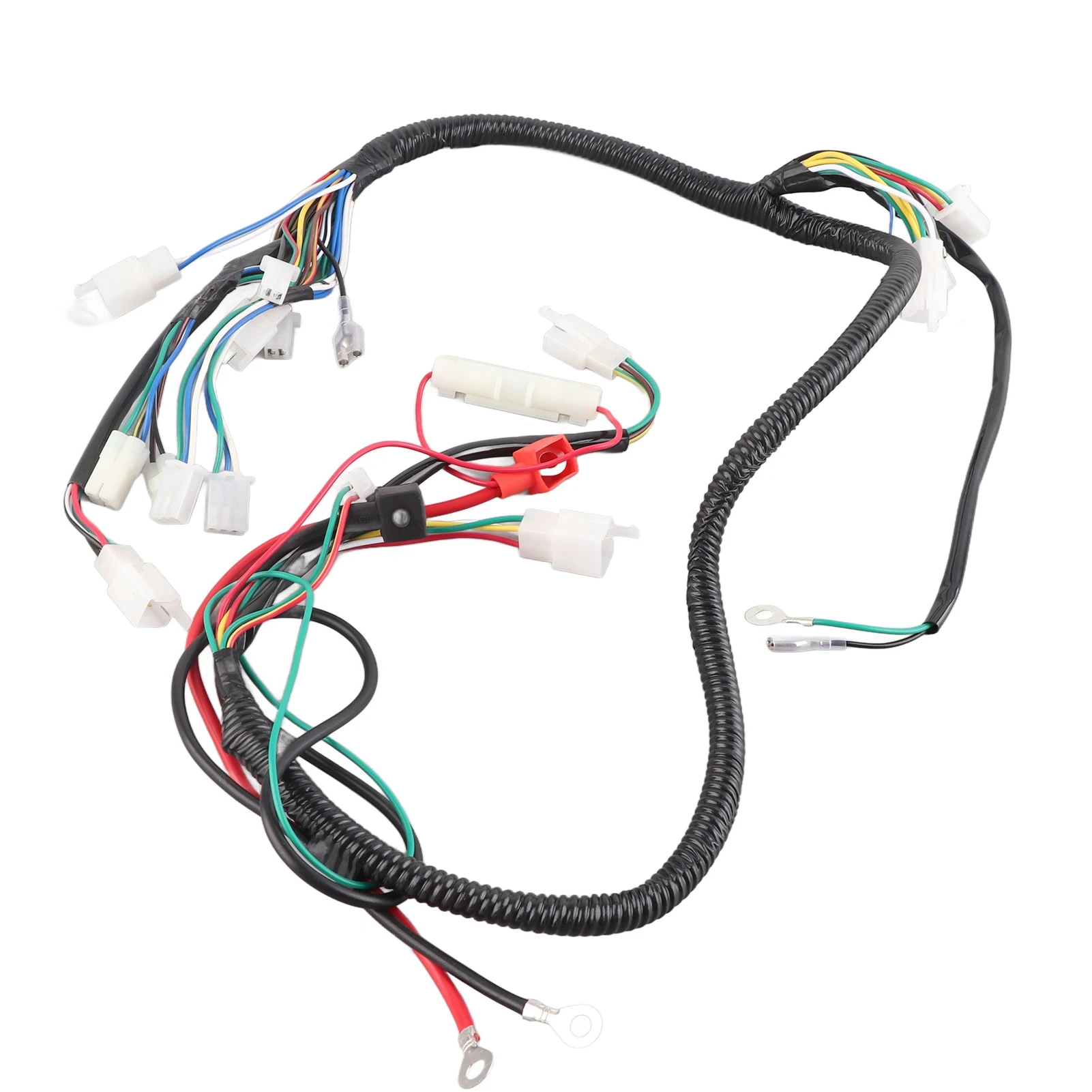 Engine Wiring Harness Assembly CDI Unit Solenoid Plug for gy6 125cc 150cc 200cc 250cc Quad Bike ATV Go Kart