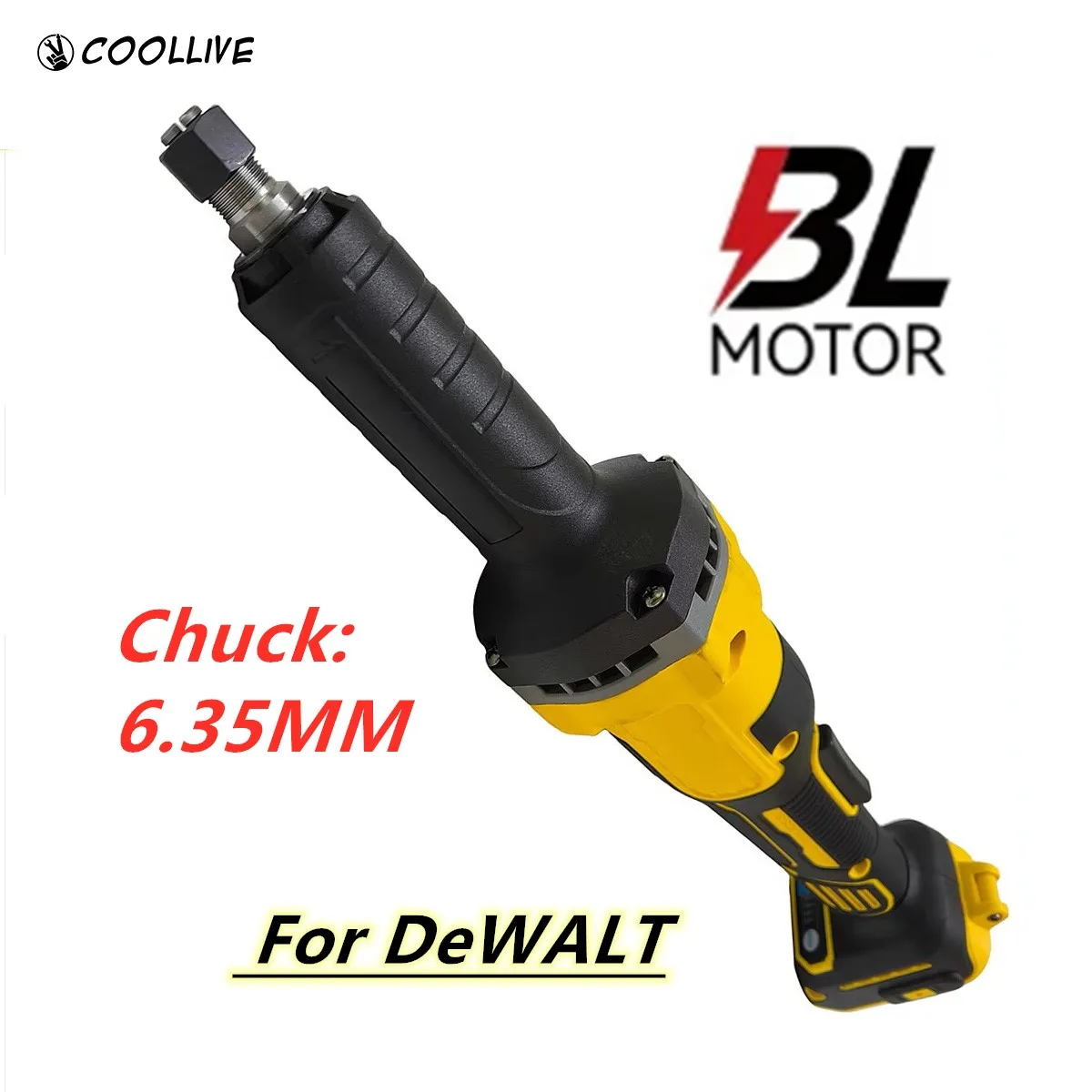 

Brushless Straight Grinding Electric Engraving Machine 4 Gears Cordless Die Grinder Polishing Machine For DeWALT 20V Battery