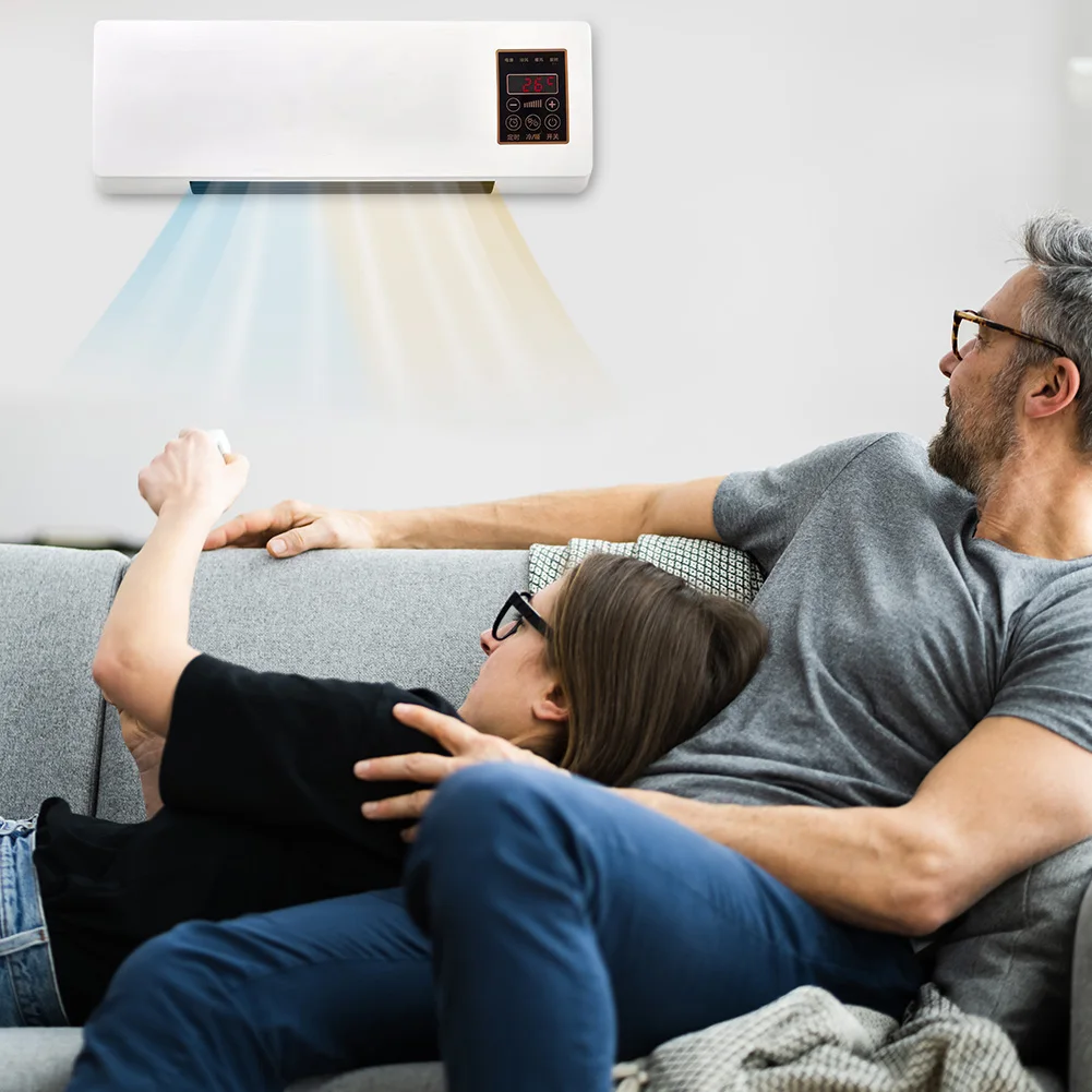 مكيف هواء محمول مثبت على الحائط مع جهاز تحكم عن بعد سبليت ماكس مكيفات هواء صغيرة سبليت تيار متردد/نظام تسخين للمكتب المنزلي