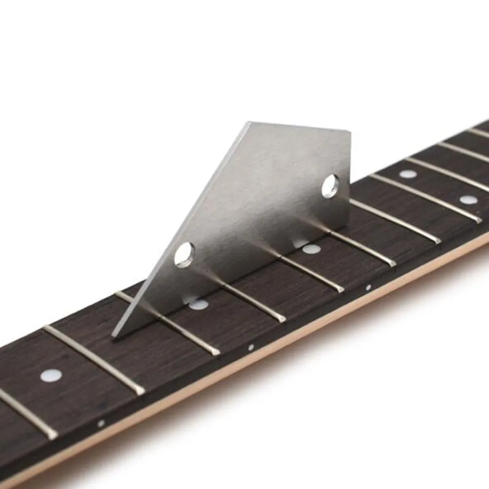 Fret Leveling Tool Guitar Bass Neck Fingerboard Measuring Ruler Stainless Steel Fret Rocker Guitar Luthier Tool