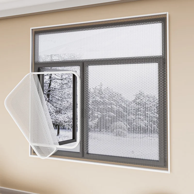 Winter Cooling Windproof Cold-resistant Anti-freezing Insulation Film Window Windproof Film Winter Sealing Plastic Sheeting