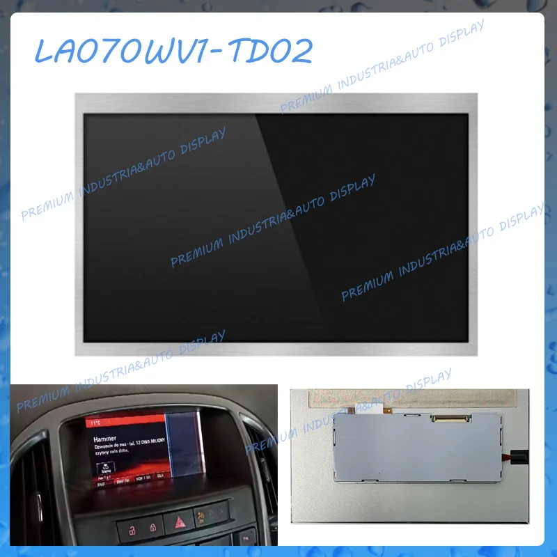 

Original 7 inch LA070WV1(TD)(03) LA070WV1 LA070WV1(TD)(02) LA070WV1-TD03 LA070WV1-TD02 LCD Panel for Opel Car GPS