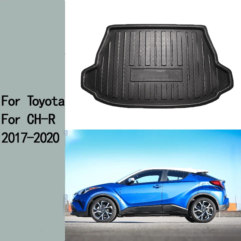 

For Toyota CHR C-HR 2017 2018 2019 2020 Car Rear Trunk Mat Tailored Cargo Liner Boot Floor Tray Carpet 3D EVA Car Accessories